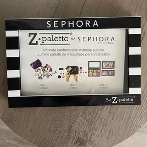 Sephora Z Palette Customizable Makeup Organizer - Black & White